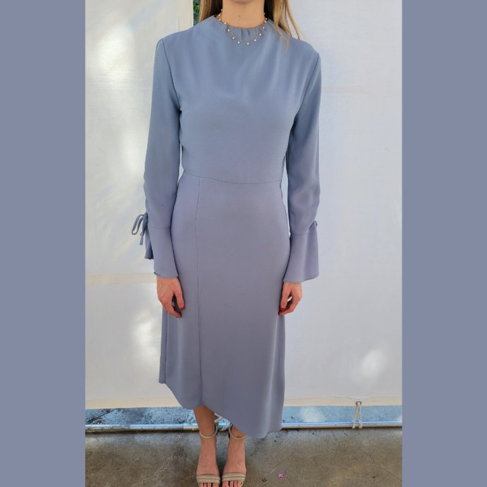 TopShop Size US 4 Asymmetrical Midi Dress